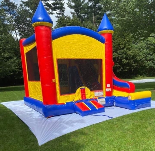 Big Blue combo bounce house (wet or dry)
